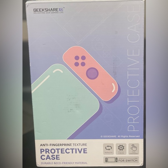GeekShare Protective Case Compatible with Nintendo Switch star wings - Picture 2 of 8
